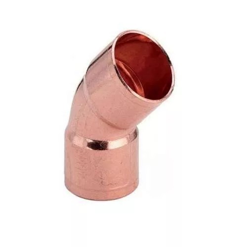Медное колено 45 6x45 мм М1 ГОСТ 32598-2013