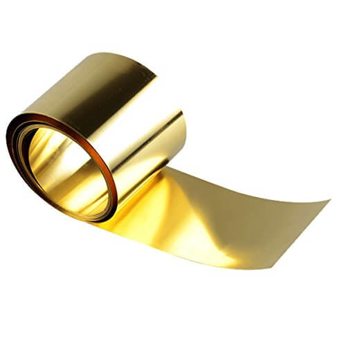 Латунная лента 0.1x67 мм Л63